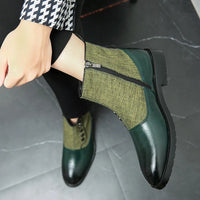 Luxury Leather Men's Boots - Levi-Black-5.0-State of Style