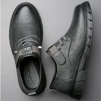 Luxury Leather Moccasins Harvey – Stylish & Breathable Comfort-Khaki-6.0-State of Style