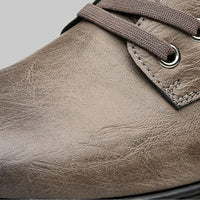 Luxury Leather Moccasins Harvey – Stylish & Breathable Comfort-Khaki-6.0-State of Style