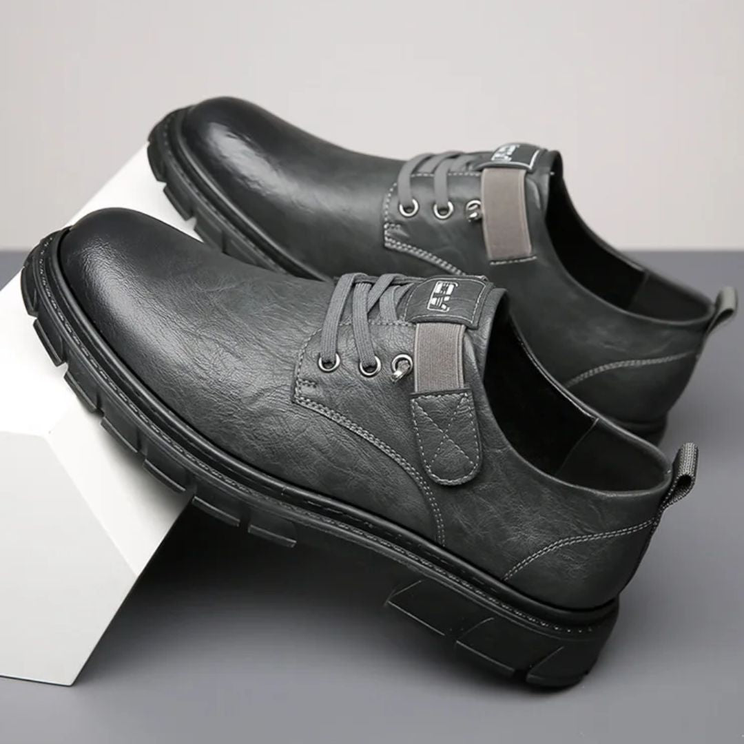 Luxury Leather Moccasins Harvey – Stylish & Breathable Comfort-Khaki-6.0-State of Style