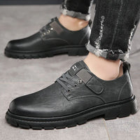 Luxury Leather Moccasins Harvey – Stylish & Breathable Comfort-Khaki-6.0-State of Style