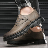 Luxury Leather Moccasins Harvey – Stylish & Breathable Comfort-Khaki-6.0-State of Style