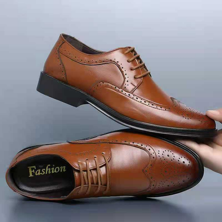 Luxury Leather Shoes for Men - Noah-Brown-7-State of Style