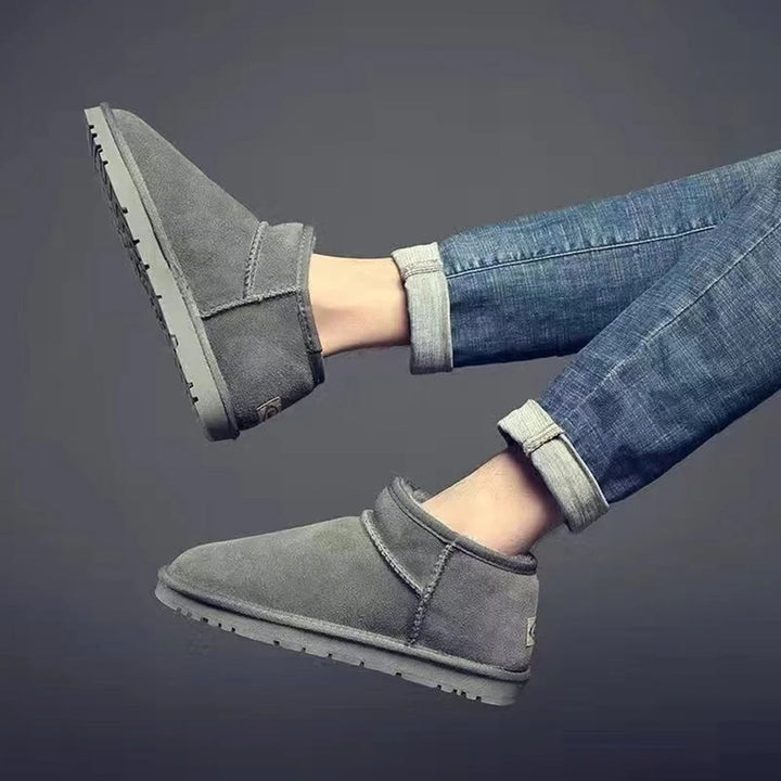 Luxury Low Winter Boots with Fur - Isabella-Black-3.5-State of Style