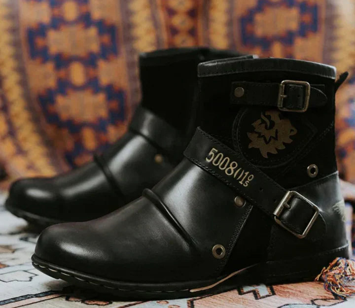 Luxury Men's Boots with Retro Charm - Elliot-Brown-6-State of Style