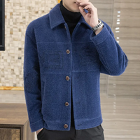 Luxury Men's Coat with Timeless Class - Bastien-Blue-S-State of Style