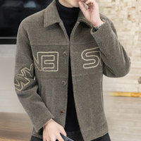 Luxury Men's Coat with Timeless Class - Bastien-Khaki-S-State of Style
