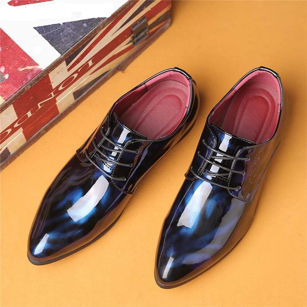 Luxury Men's Shoes - Michael-Blue-6.5-State of Style