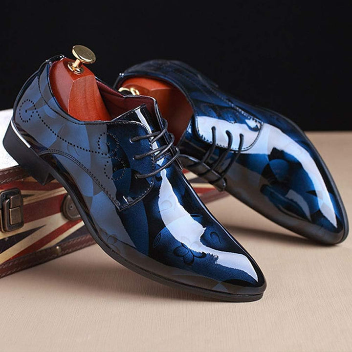 Luxury Men's Shoes - Michael-Blue-6.5-State of Style
