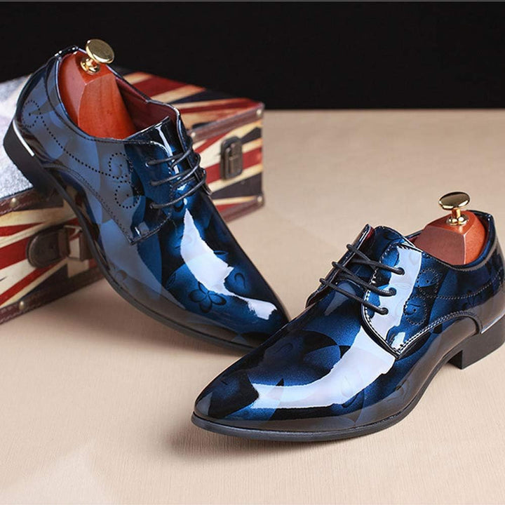 Luxury Men's Shoes - Michael-Blue-6.5-State of Style