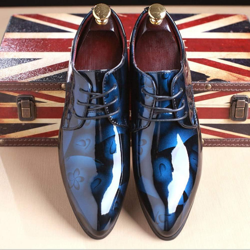 Luxury Men's Shoes - Michael-Blue-6.5-State of Style