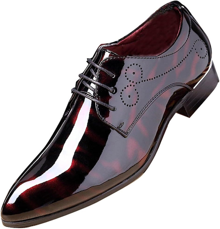 Luxury Men's Shoes - Michael-Red-6.5-State of Style