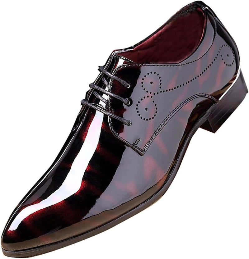 Luxury Men's Shoes - Michael-Red-6.5-State of Style