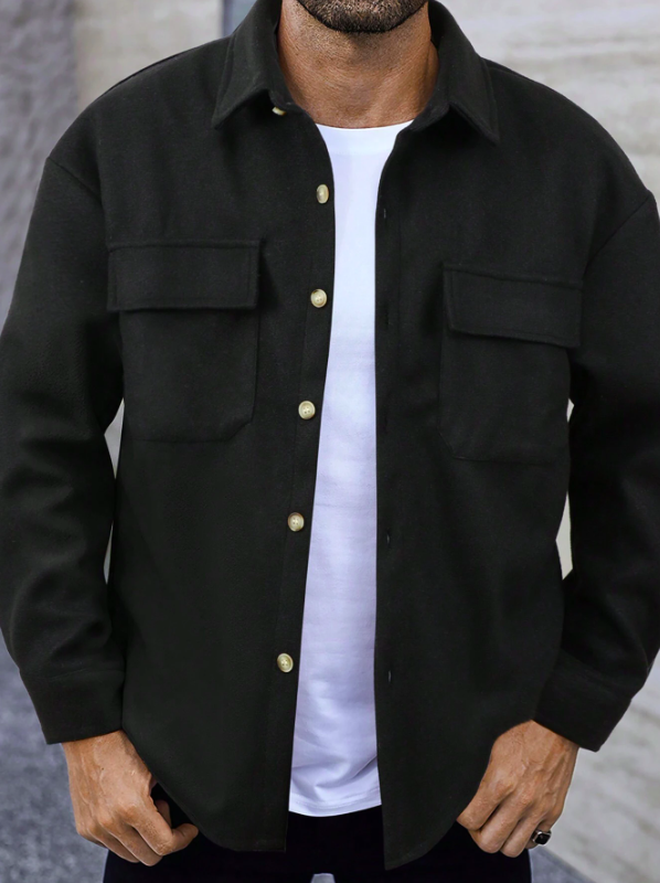 Luxury Men’s Summer Jacket – Cairo-Black-S-State of Style