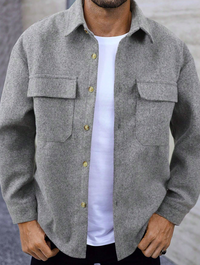 Luxury Men’s Summer Jacket – Cairo-Gray-S-State of Style