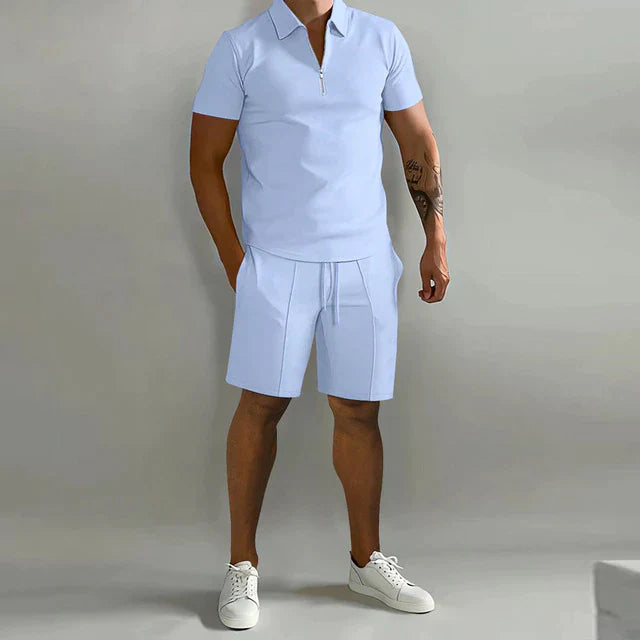 Luxury Men's Summer Set - Matteo-Light blue-S-State of Style