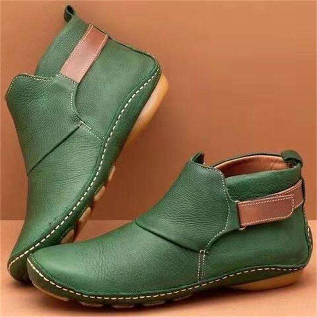 Luxury Orthopaedic Women's Shoes - Liana-Green-3-State of Style