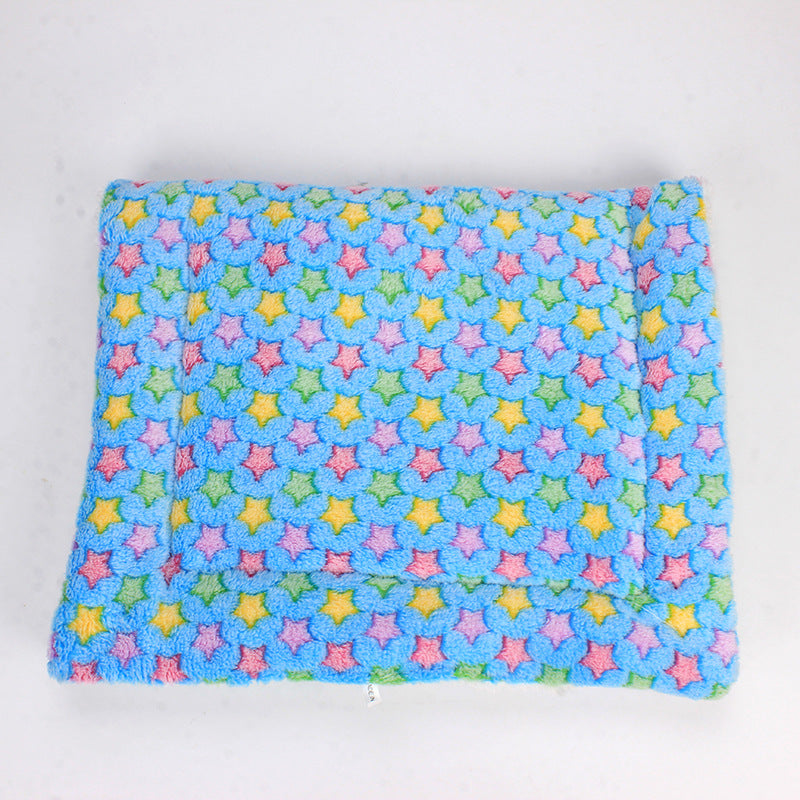 Luxury Pet Blanket - CozyCompanion-Blue Stars-S (40 x 80 cm)-State of Style