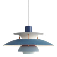 Luxury Round Ceiling Lamp - AeroLux-Blue-30 cm-State of Style
