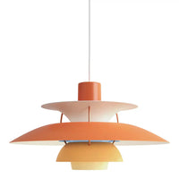 Luxury Round Ceiling Lamp - AeroLux-Orange-30 cm-State of Style