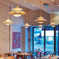 Luxury Round Ceiling Lamp - AeroLux-White-30 cm-State of Style