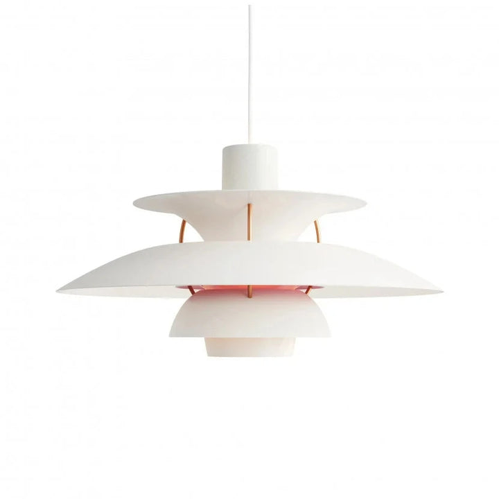 Luxury Round Ceiling Lamp - AeroLux-White/Pink-30 cm-State of Style
