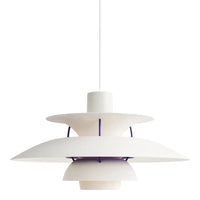 Luxury Round Ceiling Lamp - AeroLux-White/Purple-30 cm-State of Style