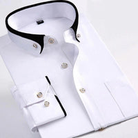 Luxury Shirt with Long Sleeves - Prestige-White-XS-State of Style