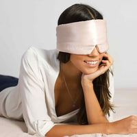 Luxury Silk Sleep Mask - RelaxMask-Pink-State of Style