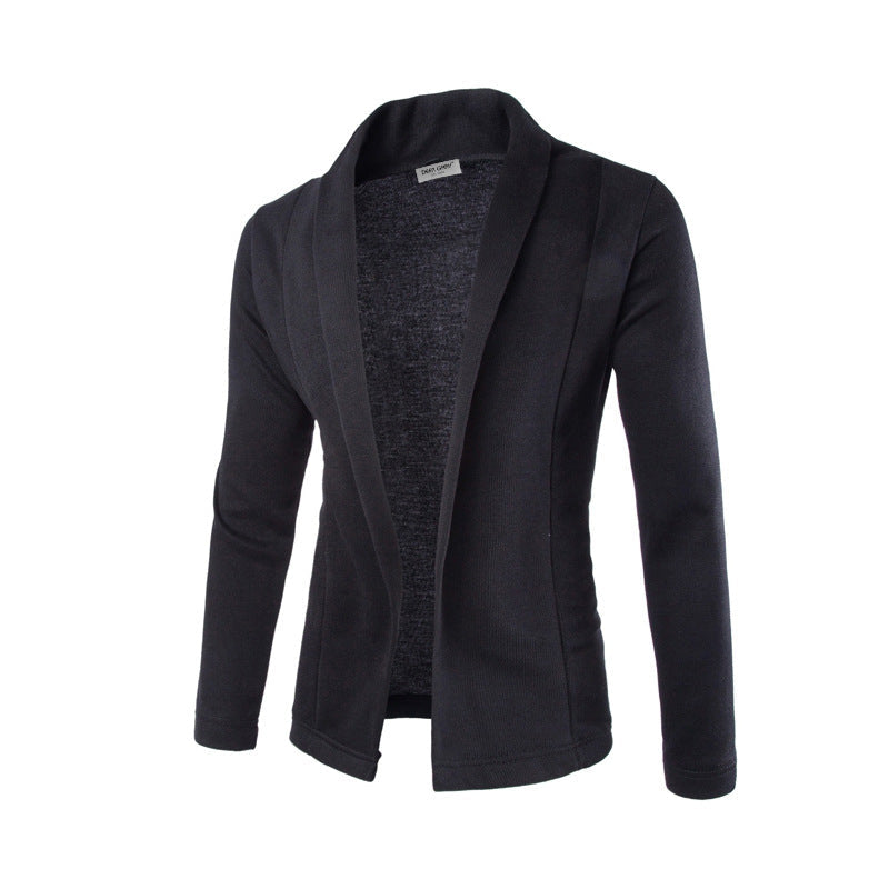 Luxury Slim-fit Stretch Men's Blazer - Dominic-Black-XS-State of Style