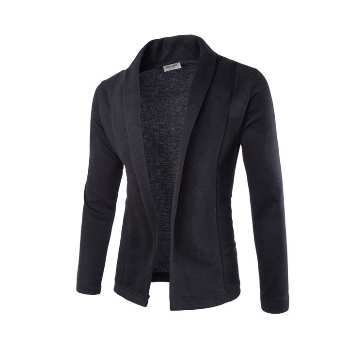 Luxury Slim-fit Stretch Men's Blazer - Dominic-Black-XS-State of Style