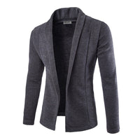 Luxury Slim-fit Stretch Men's Blazer - Dominic-Black-XS-State of Style