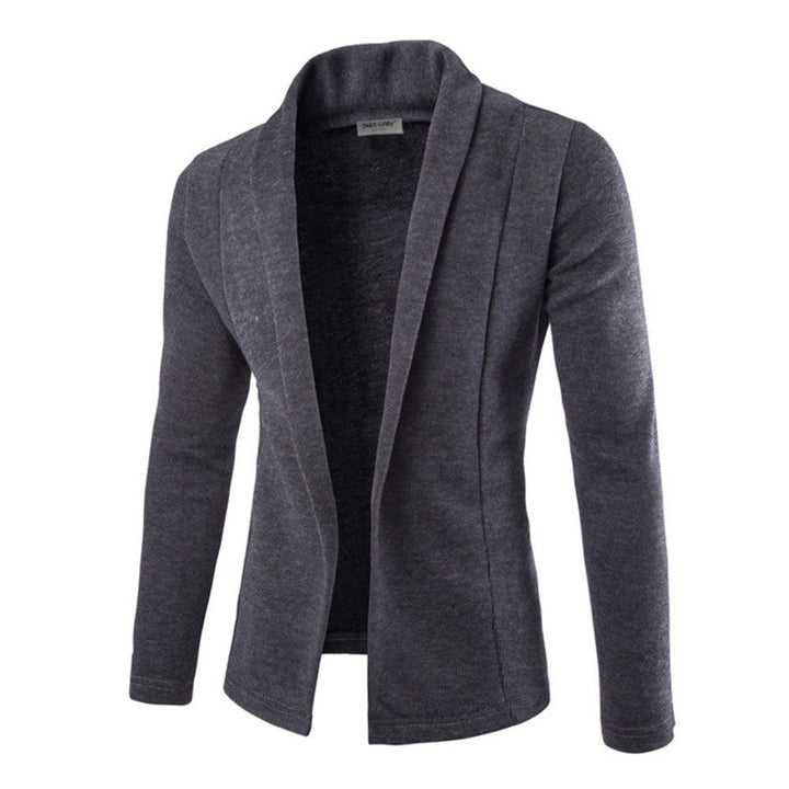 Luxury Slim-fit Stretch Men's Blazer - Dominic-Black-XS-State of Style