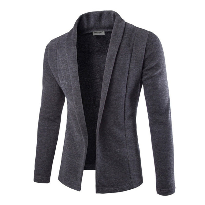 Luxury Slim-fit Stretch Men's Blazer - Dominic-Black-XS-State of Style