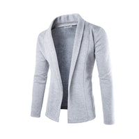 Luxury Slim-fit Stretch Men's Blazer - Dominic-Grey-XS-State of Style