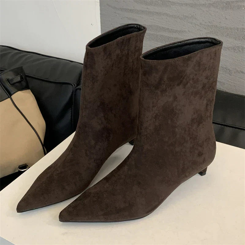 Luxury Suede Winter Boots - Sorena-Brown-2.5-State of Style