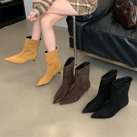 Luxury Suede Winter Boots - Sorena-Brown-2.5-State of Style