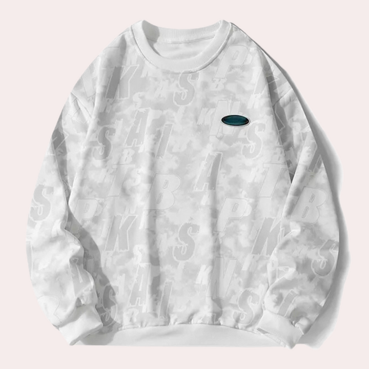 Luxury Sweatshirt for Men - Miles-White-S-State of Style