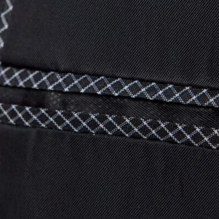 Luxury Three-Piece Suit for Men - Dante-Black-S-State of Style