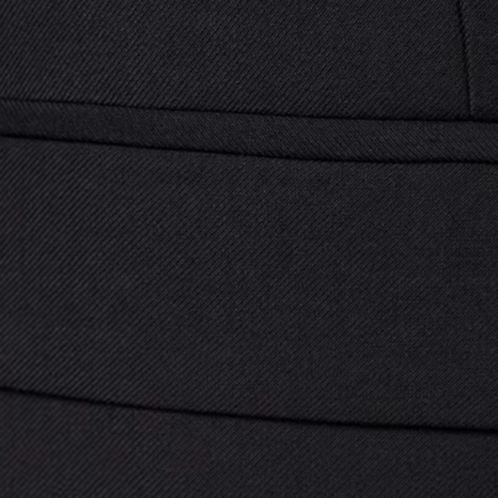 Luxury Three-Piece Suit for Men - Dante-Black-S-State of Style