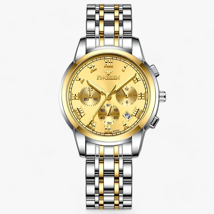 Luxury Titanium Ladies Watch - Clémence-Gold-State of Style