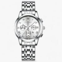 Luxury Titanium Ladies Watch - Clémence-Silver-State of Style