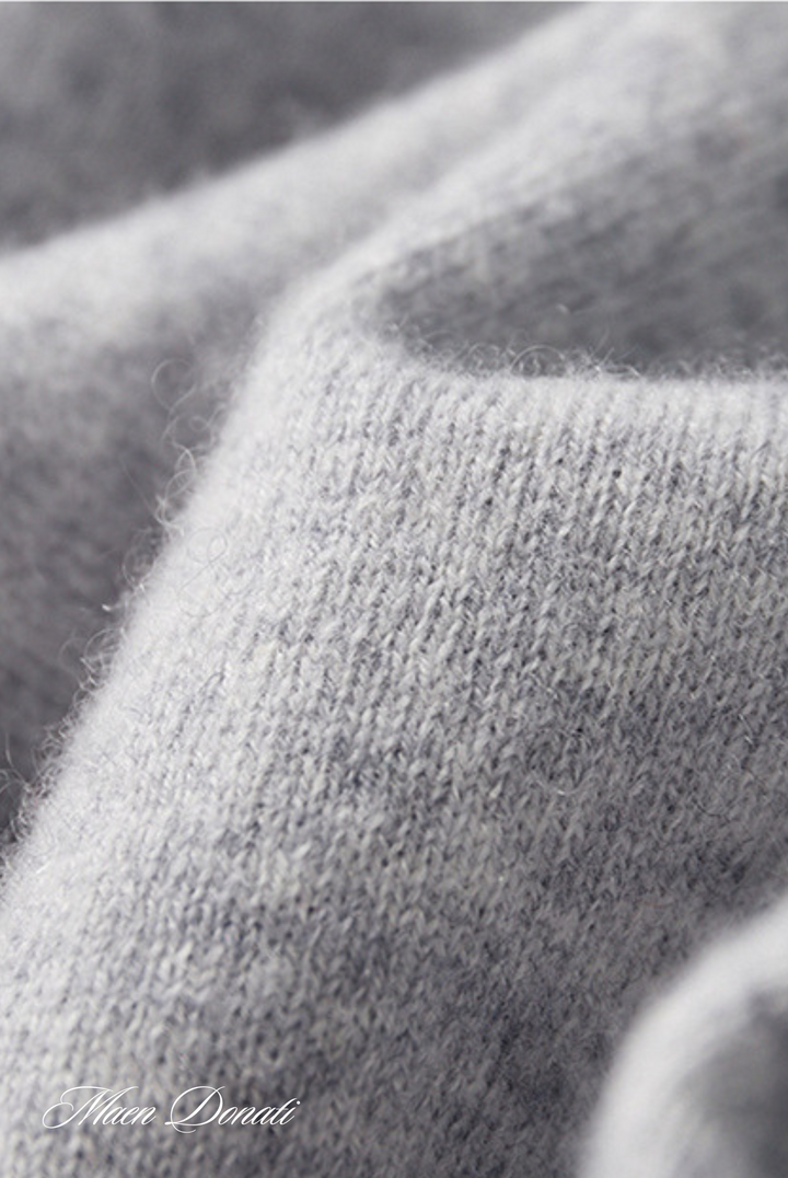 Luxury Warm Cashmere Cardigan for Men – Rowan-Grey-S-State of Style