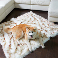 Luxury Waterproof Pet Blanket - CozyPaw™-White/brown-75 x 100 cm-State of Style