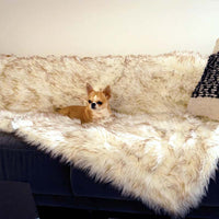 Luxury Waterproof Pet Blanket - CozyPaw™-White/brown-75 x 100 cm-State of Style