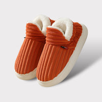 Luxury Winter Slippers - Elise-Orange-3.5-4.0-State of Style