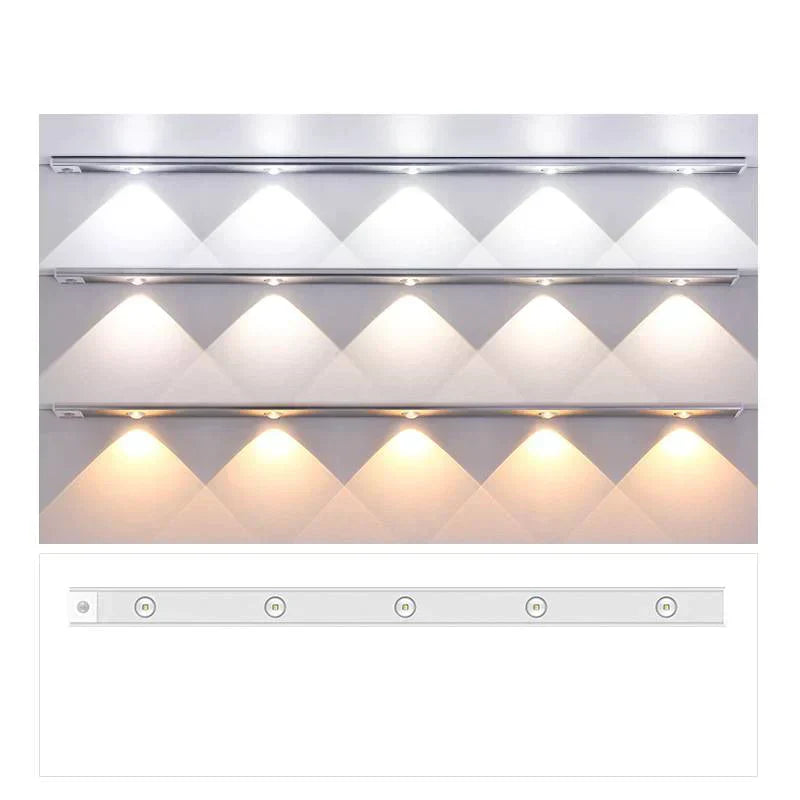 Luxury Wireless LED Cabinet Light - LumiLux-Black-30 cm-State of Style