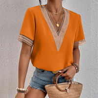 Luxury Women's T-Shirt - Tanja-Orange-S-State of Style