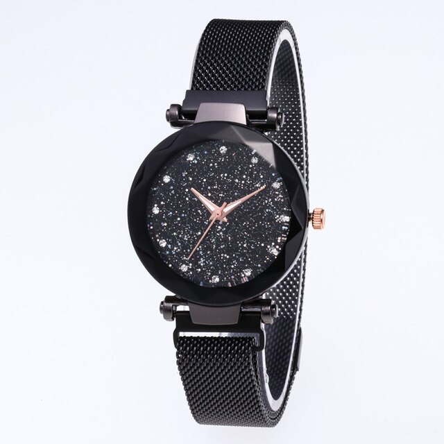 LuxWatch | Women's Elegant Timepiece-Black-State of Style
