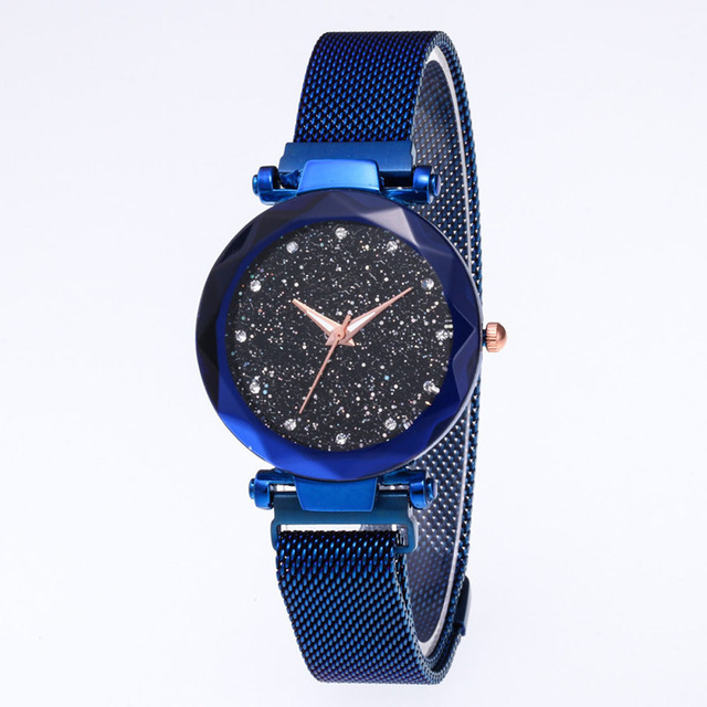LuxWatch | Women's Elegant Timepiece-Blue-State of Style